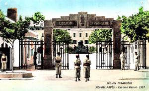 Sidi-Bel-Abbes - Legion - Caserne Vienot - Entree - 1957